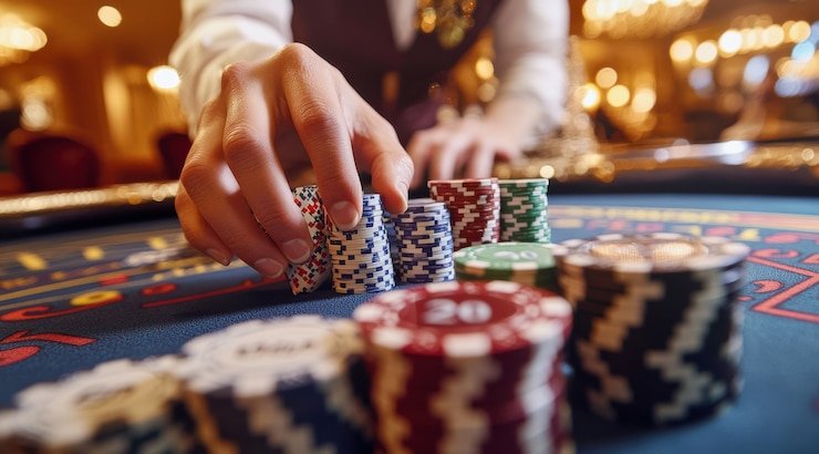 Live football streaming and live-dealer casino tables on botak slot